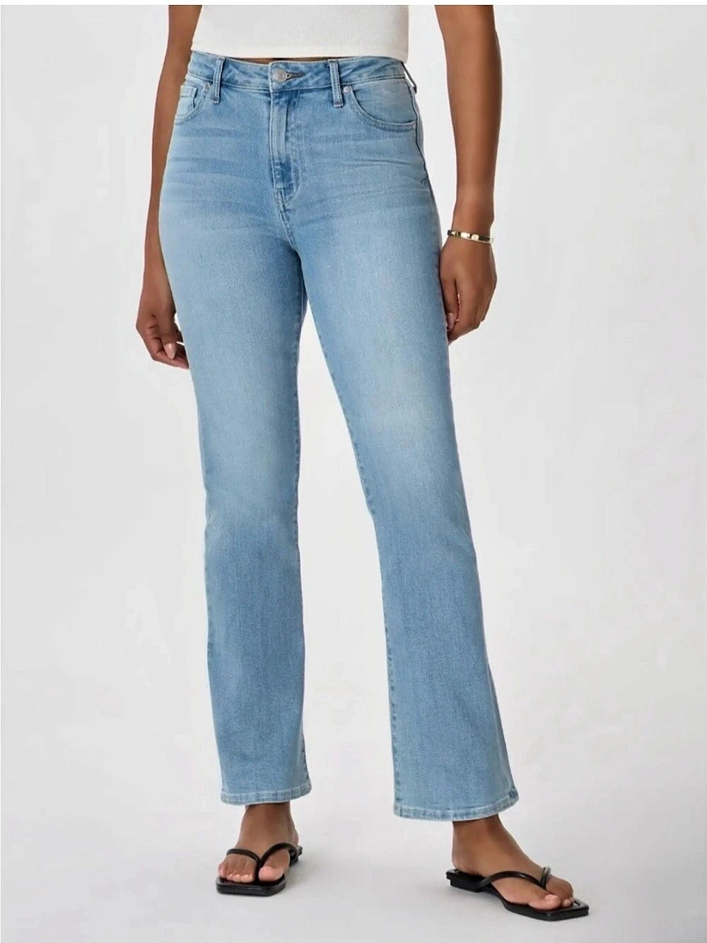 Quince High Rise Kick Flare Jeans Blue Kick Flare Jeans Waist 27 Like New